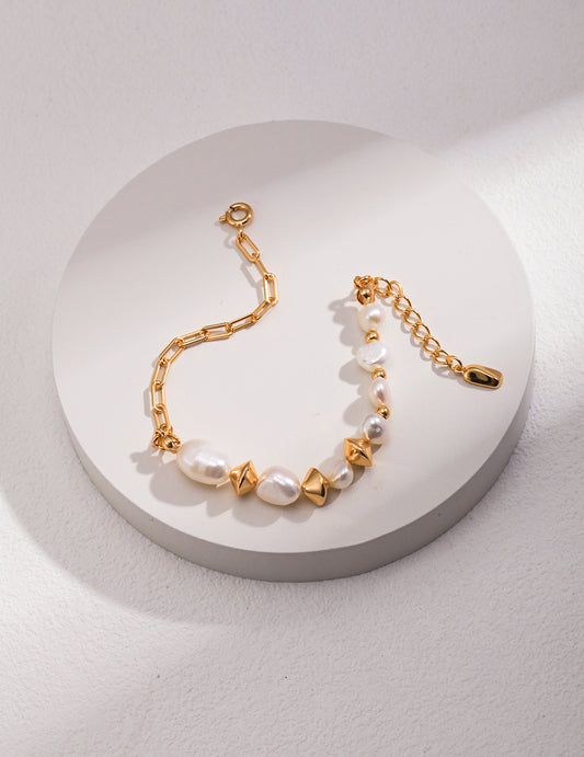Grace Pearl Collection Opulent Pearl Glimmer Bracelet -  SL0084